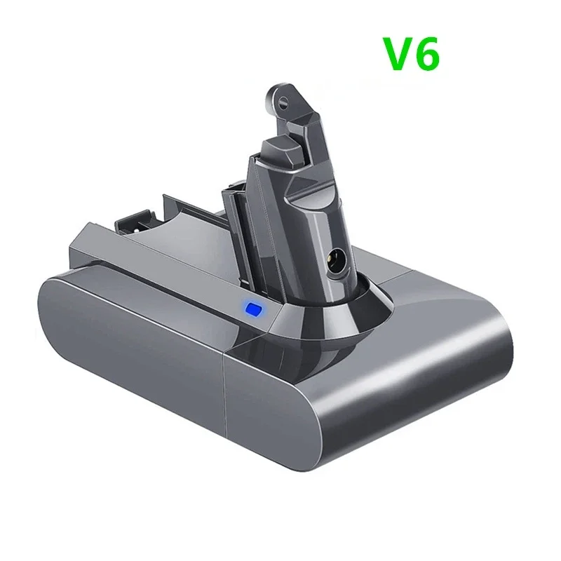 Batería de litio de 21,6 V y 6000mAh para aspiradora Dyson, piezas de repuesto de celdas para V6, DC62, DC58, DC59, SV09, SV07, SV03