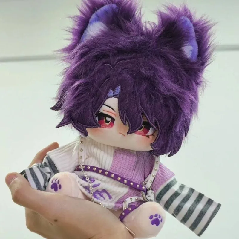 

Game Anime Honkai: Star Rail Cosplay 20cm Dr. Ratio Soft Kawayi Plush Adorable Embroidery Doll Toy Plush Collect Gift