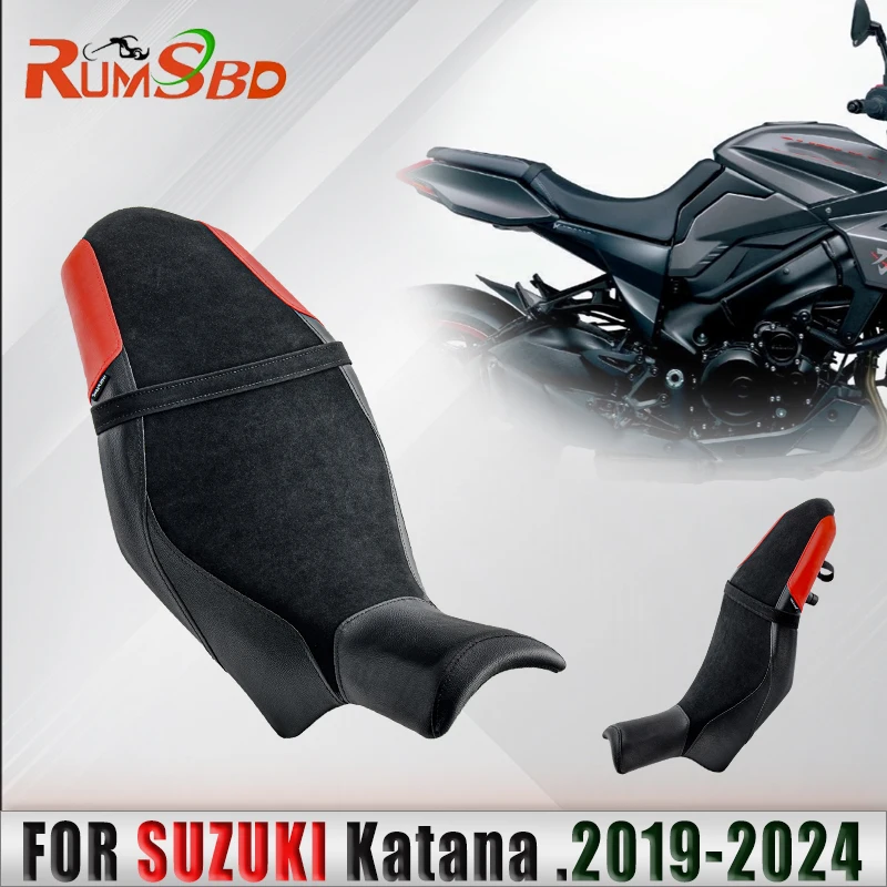 

Motorcycle One-Piece Seat Pad PU Covers Saddle Cushion for Suzuki Katana 2019 2020 2021 2022 2023 2024