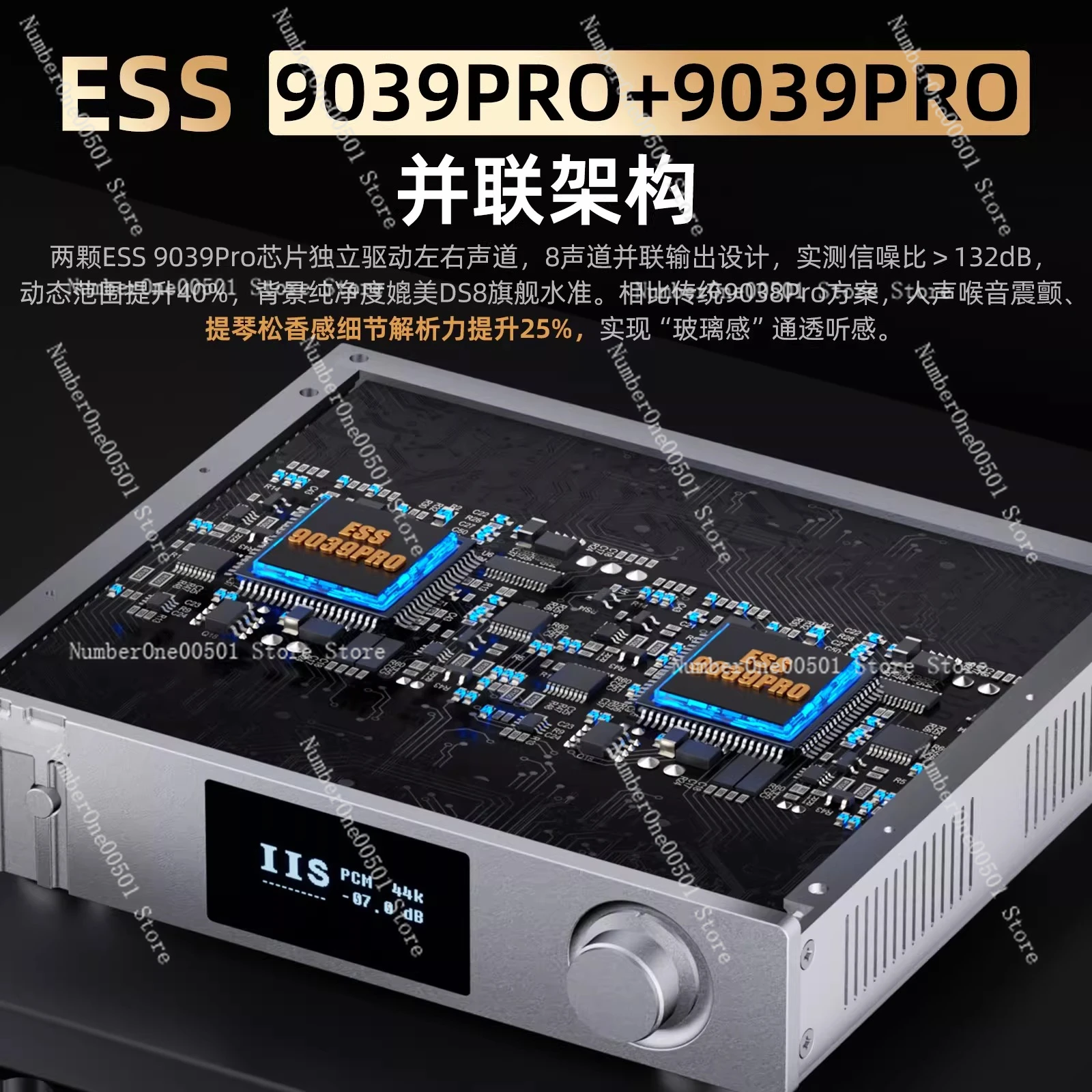 WiFi Streamer DAC with Custom DA Op Amp Tuning HiFi Flagship Network Audio Decoder
