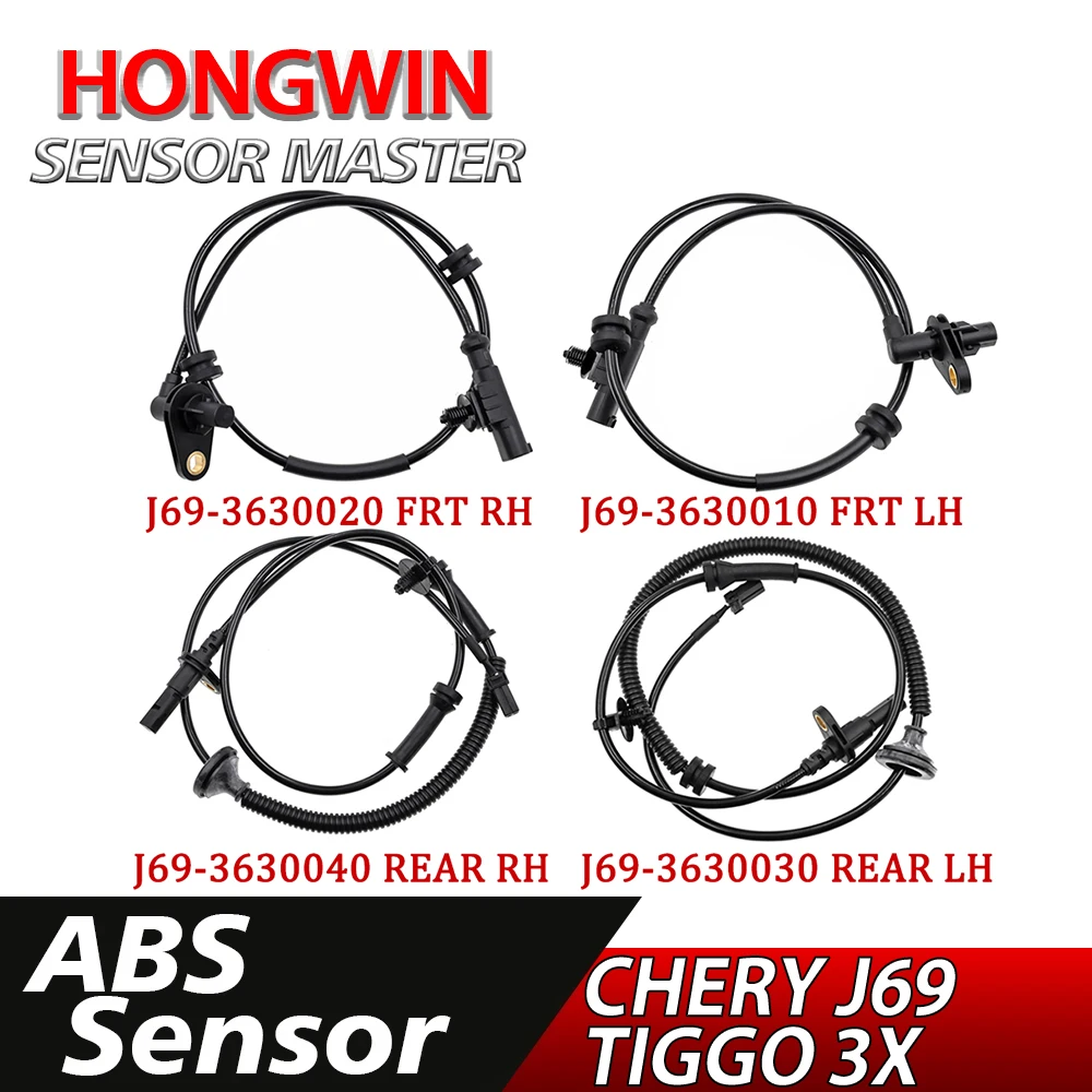 

1/2/4PCS ABS Wheel Speed Sensor Front Rear Left Right For Chery J69 Tiggo 3X J69-3630020 J69-3630010 J69-3630040 J69-3630030