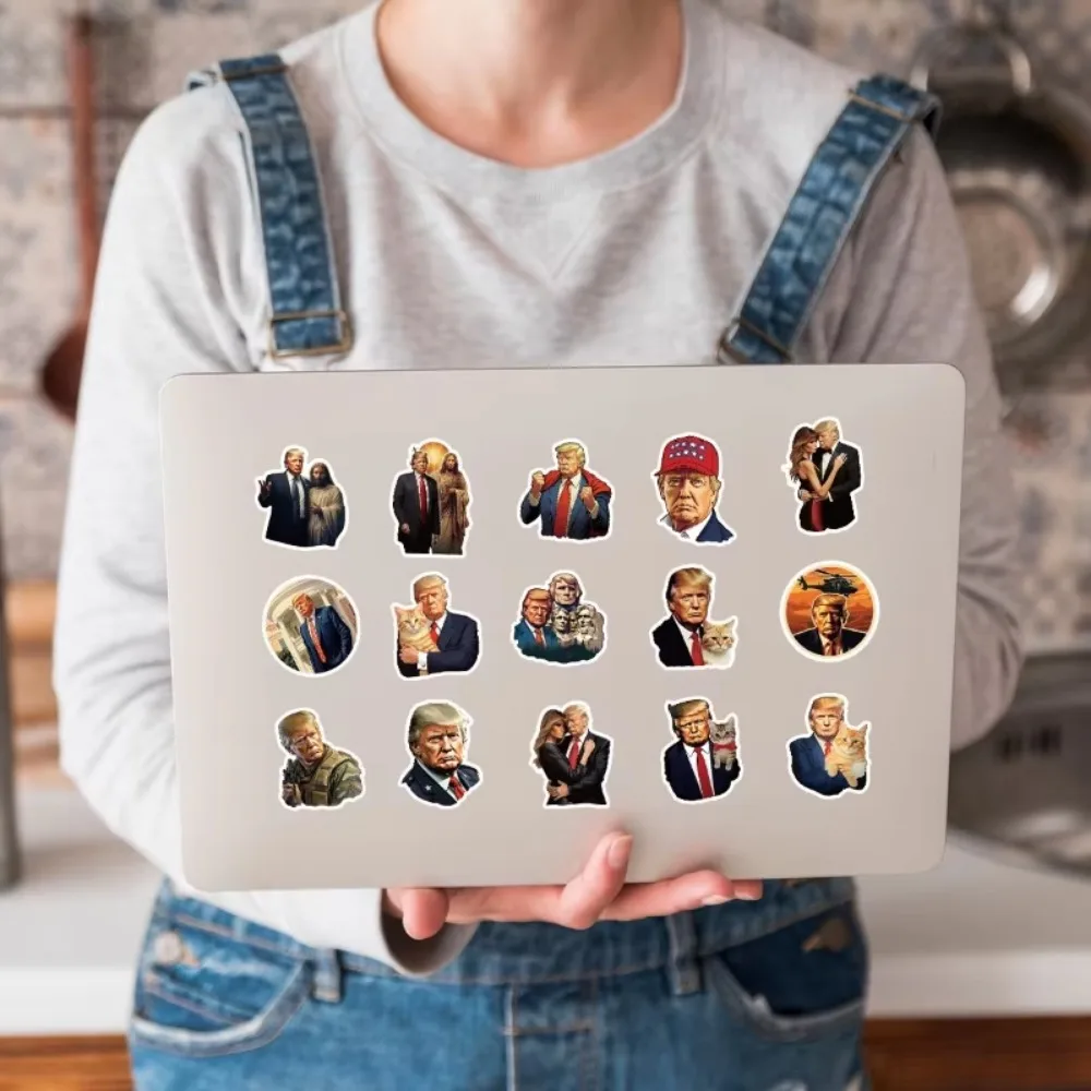 50 قطعة من ملصقات شخصيات الرؤوس الوطنية المضحكة للكمبيوتر المحمول DIY حقيبة جيتار ثابتة جراب هاتف ملصق مضاد للماء ﻿