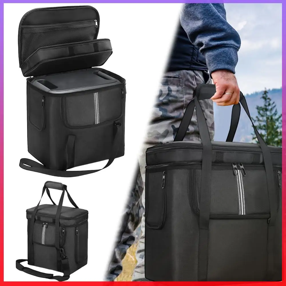 

Carrying Case for BLUETTI Portable Power Station AC180 Bag Storage Case Protective Case Anti-drop with Shoulder Strap & Handle