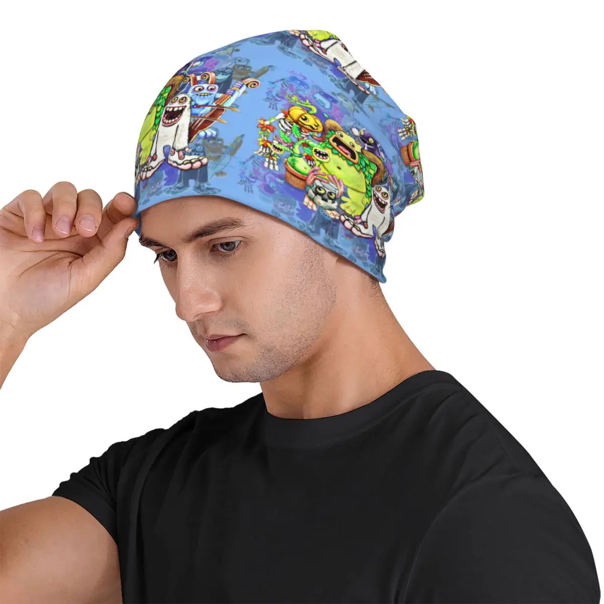 My Singing Monsters Characters Unisex Adult Beanies Caps Knitting Bonnet Hat Warm Hip Hop Autumn Winter Outdoor Skullies Hats