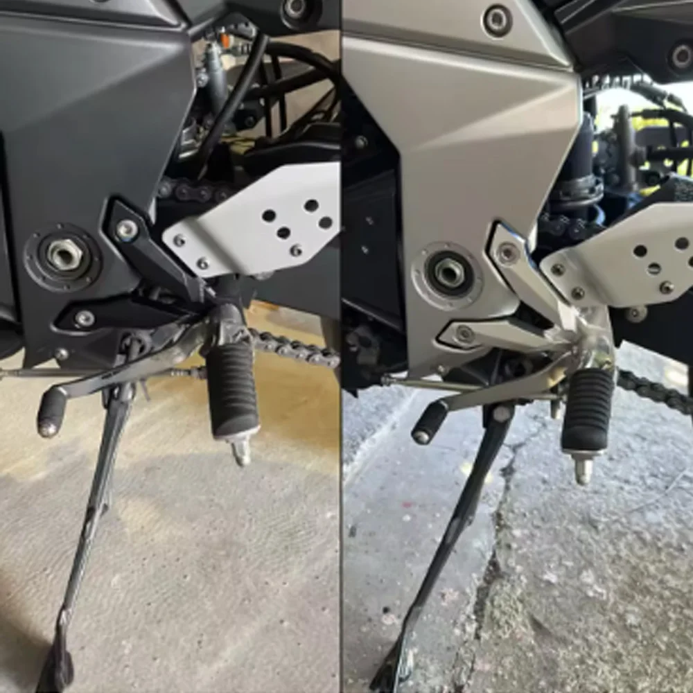 For Kawasaki Z1000 Z 1000 Z750 Z 750 2007-2009 2007-2012 Motorcycle Front Footrest Foot Peg Bracket Mount Kit Aluminum