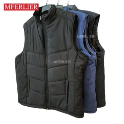 Autumn Winter 11XL 155kg Large Size Vests 10XL 9XL Loose Sleeveless Jackets