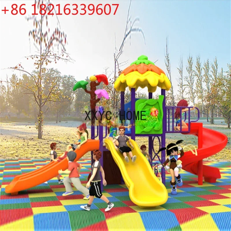 TAO Toy Kindergarten Plastic Slide Indoor Outdoor Large Swing Combination Slide