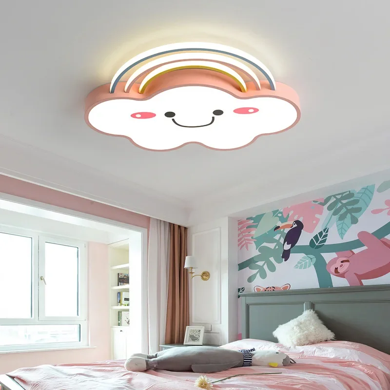 

Chandelier For Kids Nordic Kindergarten Children's Room Bedroom Decor LED Lights For Dimmable Ceiling Light HomeKids' Lamp