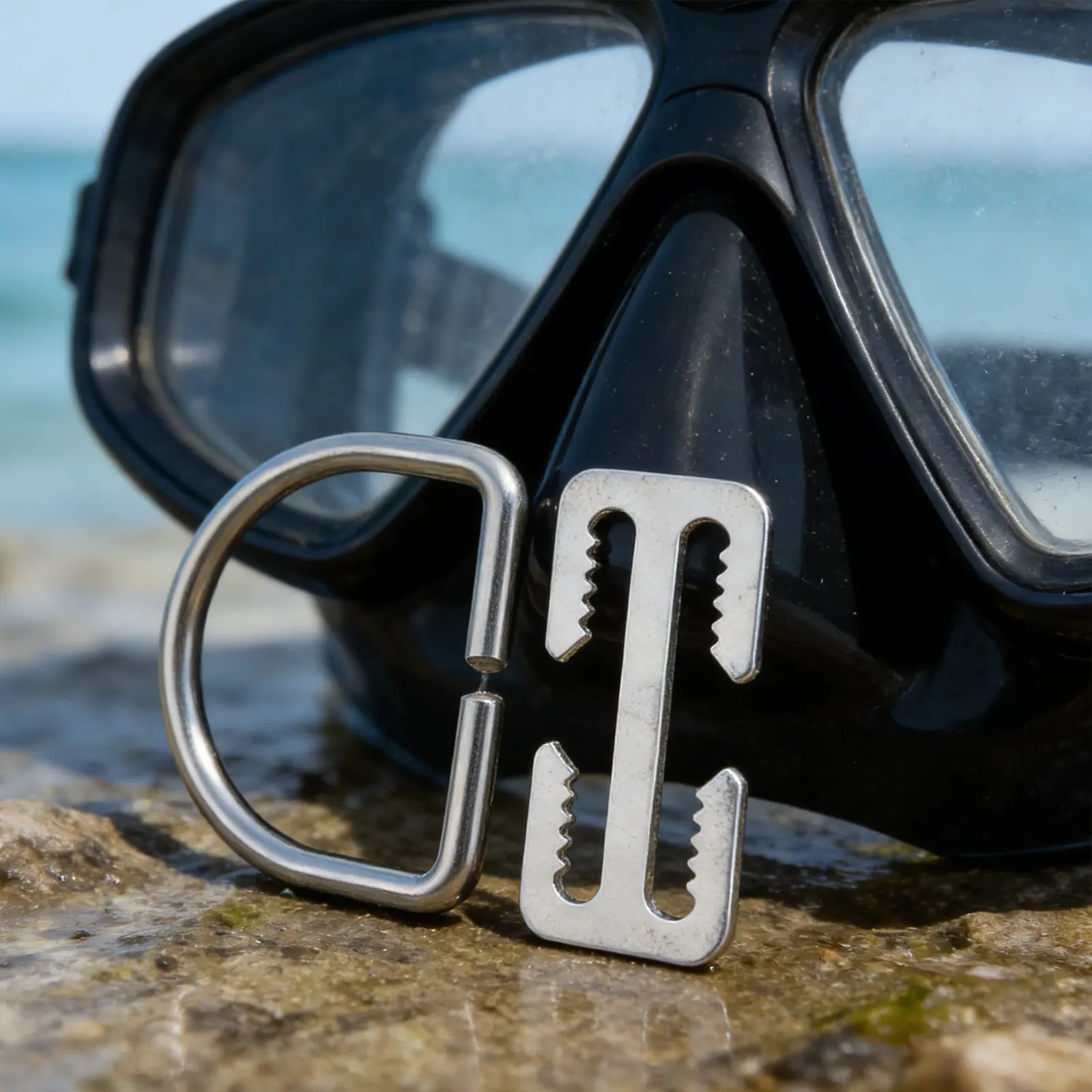 

Diving Weight Belt Retainer Belt D-Ring Buckle Dive Weight Keeper BCD Accessories D-Ring Buckle Gear Diving Keepers Equipment