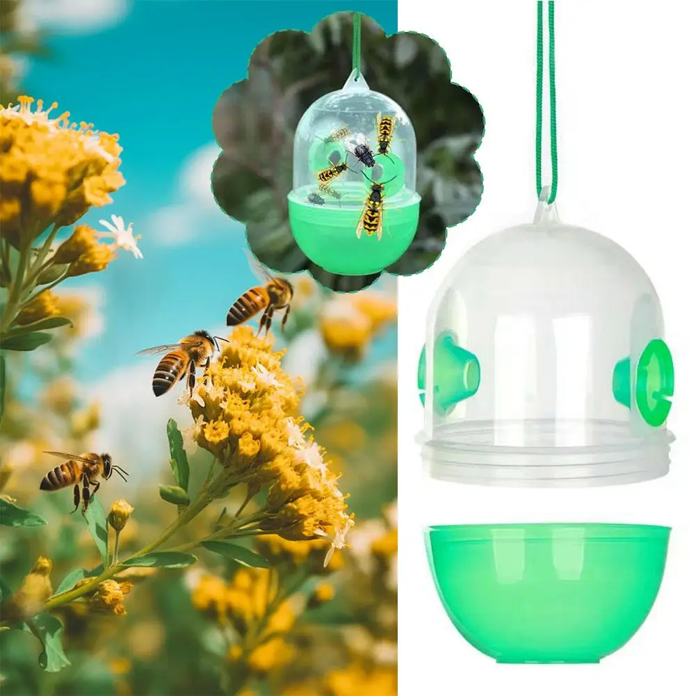 

Beekeeping Catcher Cage Reusable Outdoor Wasp Hanging Hornet Trap Tools Equipment Catcher Trap Beekeeping Pest Fly Catcher H7l4