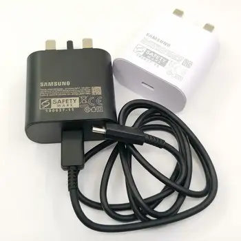 Samsung 25W UK zástrčka Super rychlá nabíječka typu C pro Galaxy S20 S21 S22 S23 S24 Note20 Ultra 10 Plus FE Z Flip Fold 6 5 4 3 2 10 nejlepší prodej originální nabíječka samsung - №6