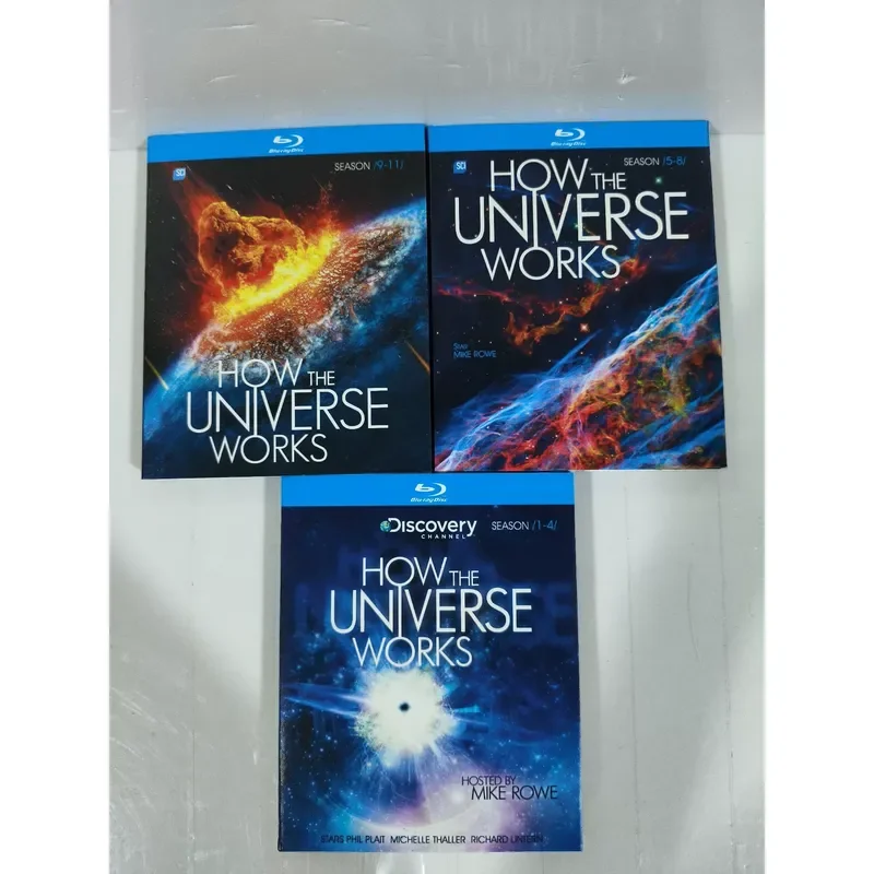 Learn How the Universe Works Season 1 to 11 Complete Series 12 Disc Blu ray Box Set Collection