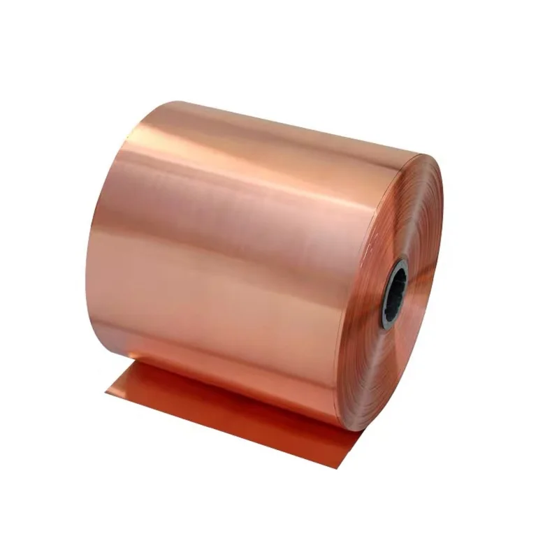 100mm width 0.01mm to 1mm T2 99.9% Pure copper tape / strip / foil