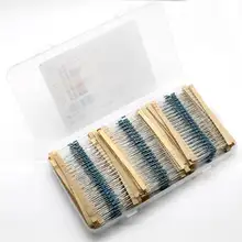 2600pcs Assorted Metal Film Resistors 1 4W 1% #3