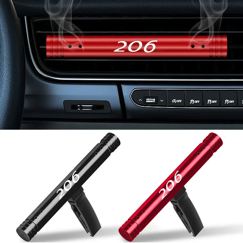 

Car Air Freshener Styling Solid Diffuser Stick Replacement Cores Conditioning Air Vent Perfum For Peugeot 206 Car Accessories