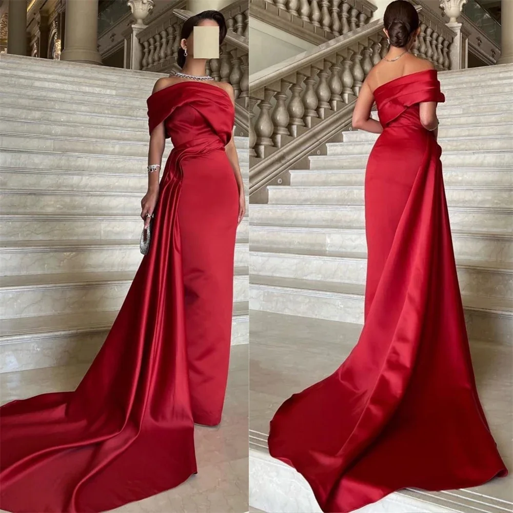 

جديد في فساتين Strapless Sweep Train Formal Yipeisha Women 2023 Occasion Evening Gown Mecca Cocktail Dresses Classic Retro Sexy