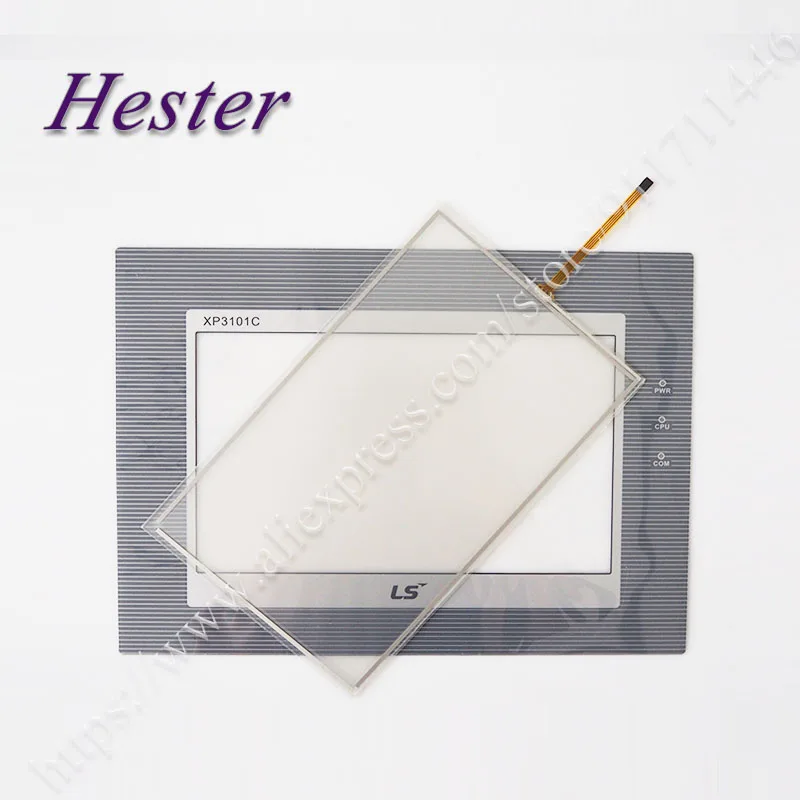 

Touch Screen Glass for LS XP3101C-T XP3101C-TE XP3101C Touch Panel Digitizer with Overlay Protective Film