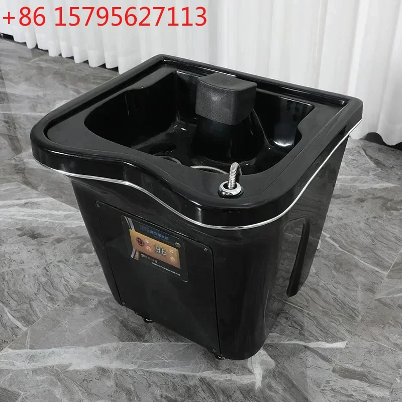 

Hydraulic Shampoo Backwash Unit with Massage Bed Styling Chair for Salon Beauty Treatments