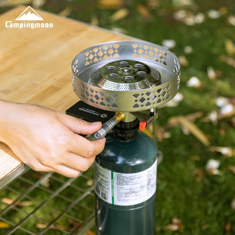 BKZ18-PG Mountain Type Propane Lamp Burner, Heater Tabletop Fixing Clamp, Camping Table Extension Accessory