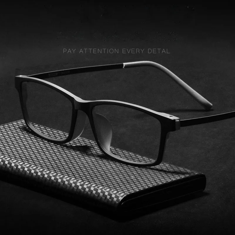 2097-1 Ultra Light TR Small Flat Frame Eyeframe Men's Frame Super Elastic Alloy Frame Optical Frame Myopia Glasses Frame Men