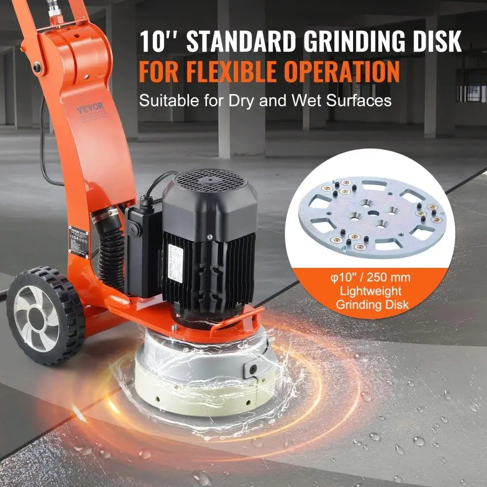 Electric Concrete Floor Grinder 10