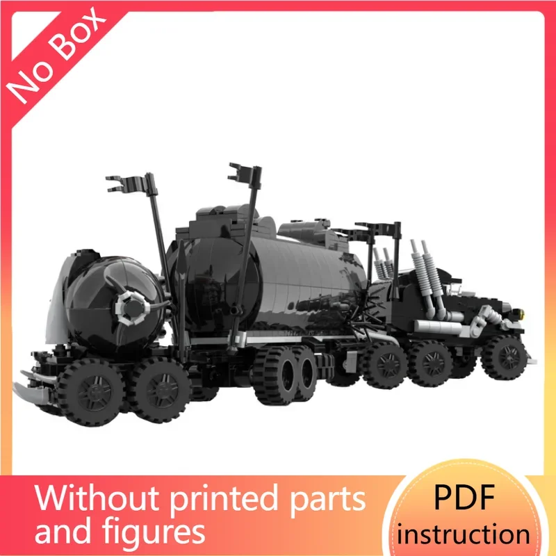 

classic mad movie sci-fi action film bricks movie car blocks tanker truck vehicle moc modified war fans gift present productChri