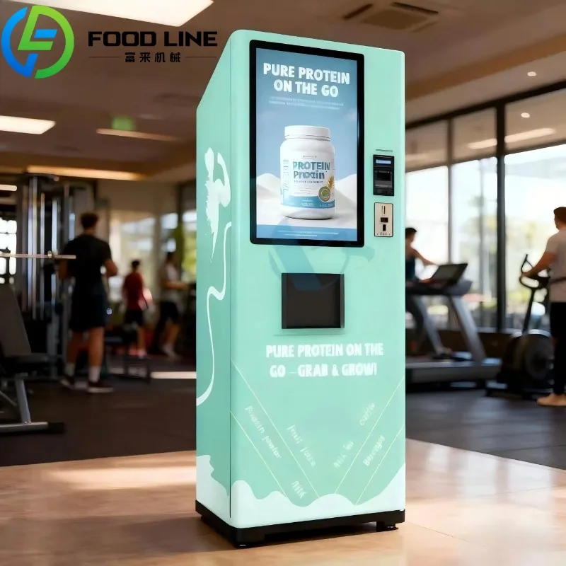 Professional Protein Shake Vending Machine Gym Nutrition Dispenser Customizable Protein Shake Maker Vending Machine