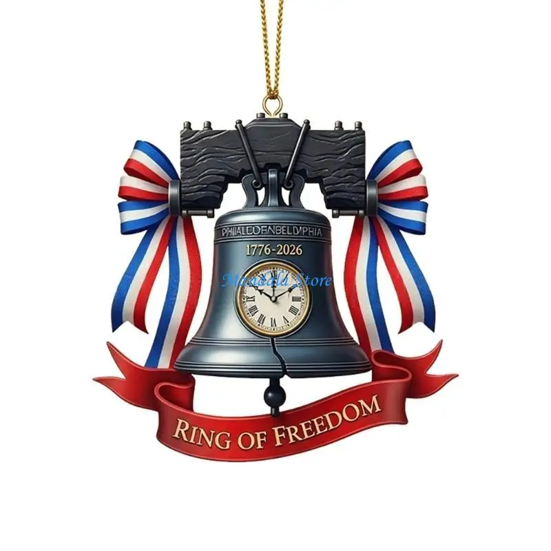 

U2JC 2-Pack 250th Anniversary Christmas Ornaments Acrylic Hanging Decor for Tree, Holiday Gift, Festive Home & Commemorative