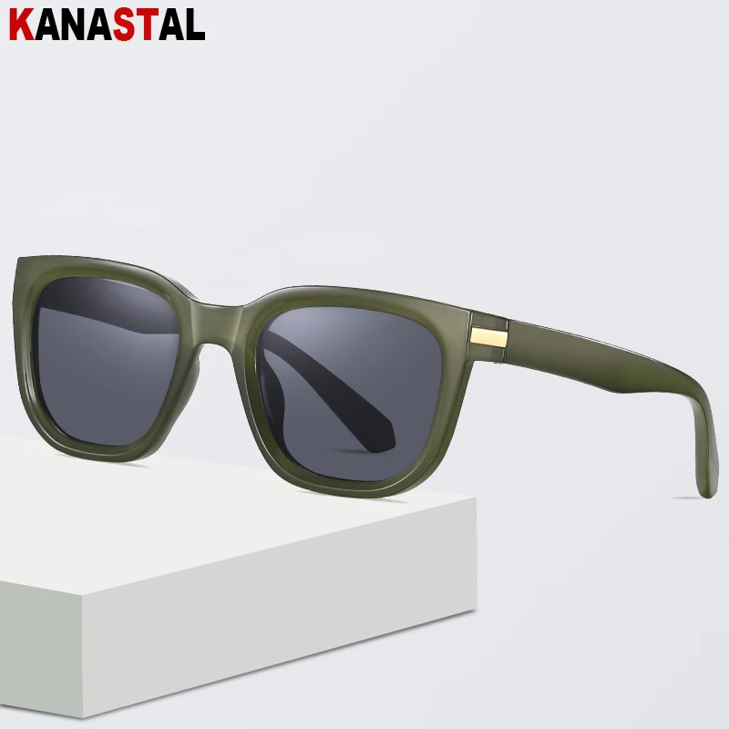 

Солнцезащитные очки с защитой UV400 для мужчин и женщин, поляризационные зеркальные аксессуары в квадратной оправе, с защитой от бликов, для путешествий, TR90