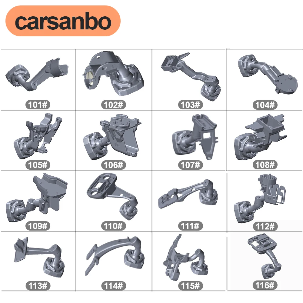 

Кронштейн для крепления зеркала заднего вида Carsanbo NO.101-120 для большинства моделей Benz, Jeep, VW, BMW, Lexus, Renault, Toyota, Volvo, Hyundai, Buick, Porsche