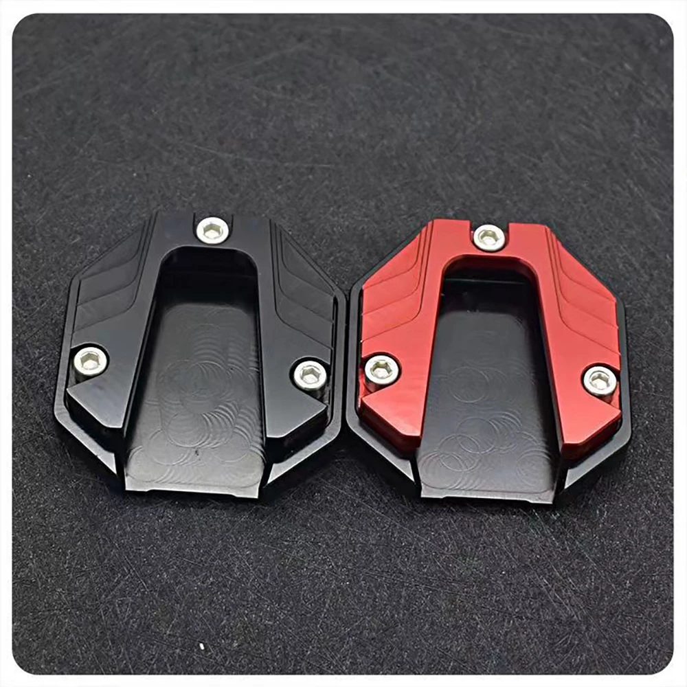 Universal Scooter Motorcycle Bike Kickstand Extender Foot Side Stand Extension Pad Support Plate Anti-skid Enlarge