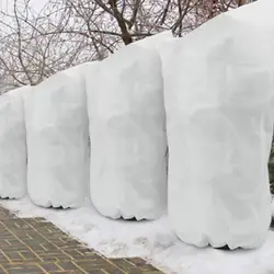 Copertura per piante Copertura calda invernale Arbusto per alberi Coulisse Copertura per gelo invernale Borsa per copertura per piante calda in tessuto non tessuto