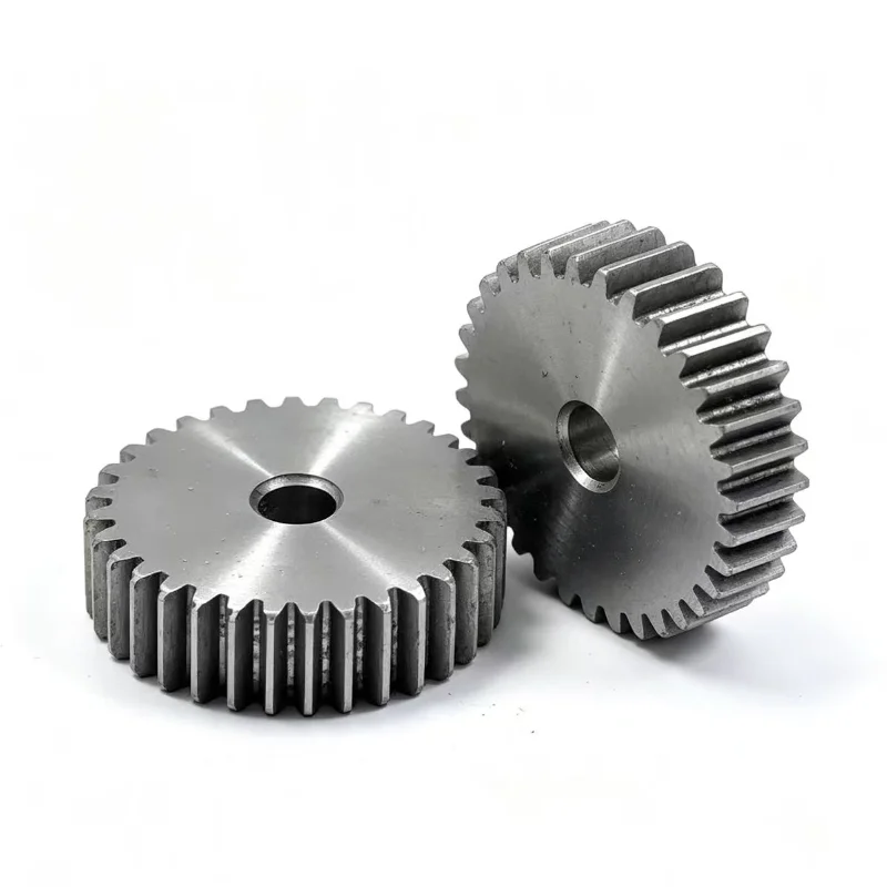 45#Steel Spur Gear 1Module 12/13/14/15/16/17/18/19/20/21/22/23/24/25/26/27 Teeth Thickness 10mm Process Hole 6mm Pitch 3.14mm