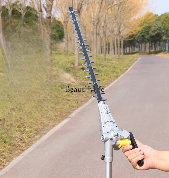 Broadband Green Hedge Pruning Machine High Altitude Tree Trimmer Landscaping Machine Lengthening Bar Gasoline Hedge Trimmer