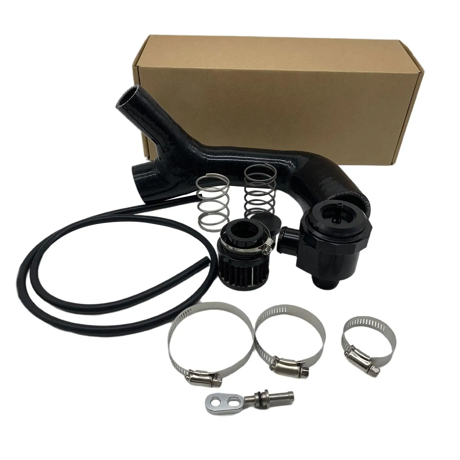 Turbo Blow Off Valve Set Interior Accs Professional Rust-Proof Replacement Modification Parts for Can-Am Bov 2017-2019 Xrc