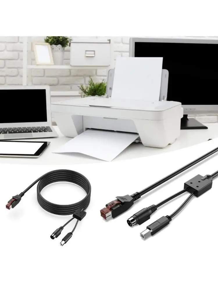 

652F USB to 3Pin Male Power Supply Cable Medically Device Terminal Connection Line