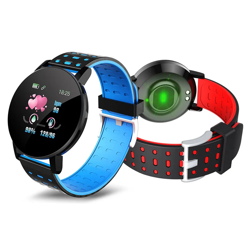 Relógio Inteligente Esportivo Infantil, Relógio Digital LED, Smartwatch à prova d'água, Rastreador de Fitness Infantil, Menino e Menina, 6-18 Anos de Idade