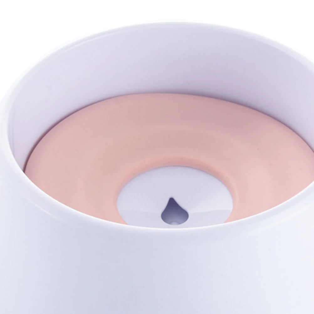 

Pet Dog Bowl Splash-Proof Water Drinking Feeder High Capacity Supplies Large Pink