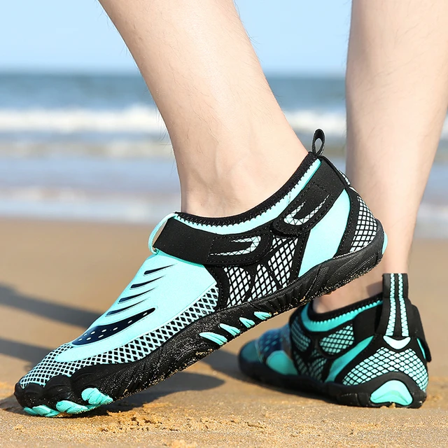 Zapatos de agua para mujer y hombre zapatillas de playa transpirables de secado rapido para rio mar Aqua AliExpress