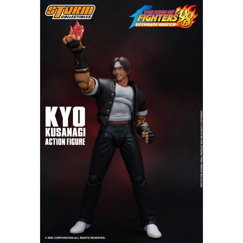 ألعاب العاصفة الأصلية 1/12 KOF98 ملك المقاتلين 98 كوساناجي اللون الأصلي كوي كوساناجي لعبة دمية متنقلة نموذج لعبة يدوية الصنع هدية #5