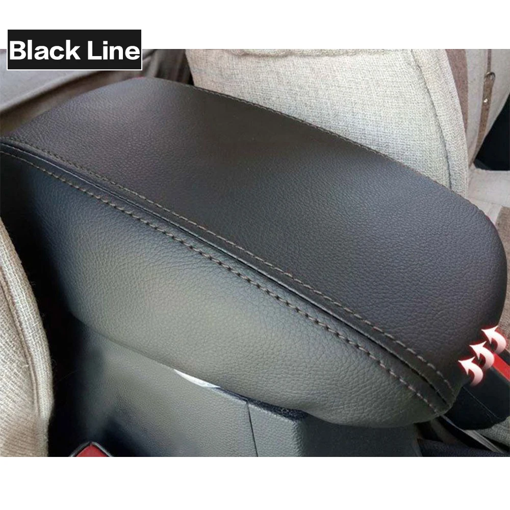 1PCS Car Armrests Box Cover Decorative Interior Decoration Trim Auto Accessories For Hyundai Creta Ix25 2015 2016 2017 2018 2019