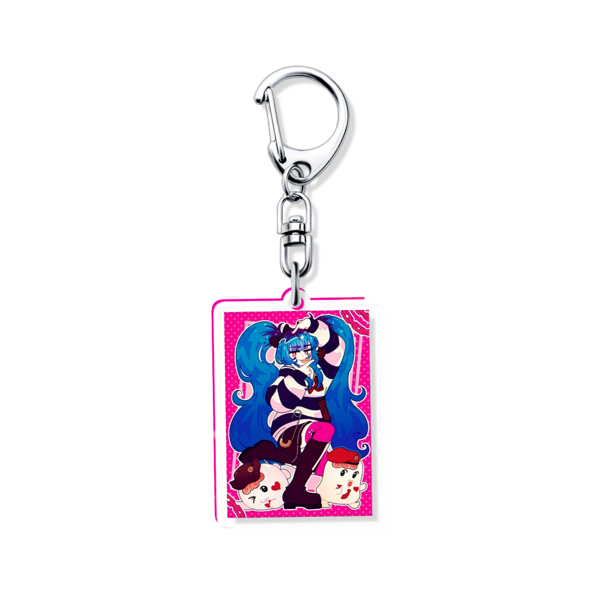 المائة خط أكاديمية الدفاع الأخير سلسلة مفاتيح مصنوعة من الأكريليك زوجين حقيبة سحر قلادة هدية مفتاح سلسلة لطيف تذكارية صديق Kingring #2