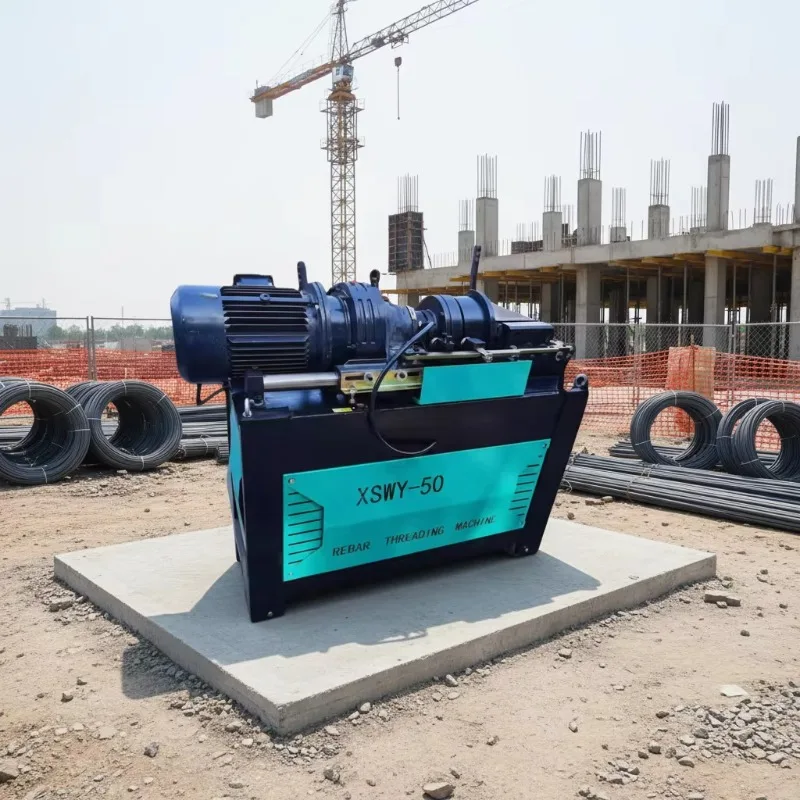 YG Customized Reliable Electric Steel Rod Threading Machine Parallel Rebar Construction Equipment For Motor Manufacturing Plants