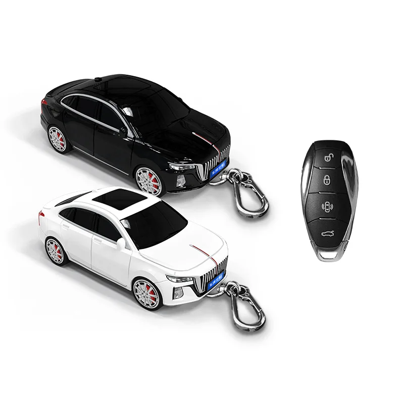 

For HONGQI H5 keycase car model key plastic protective case with light,for hongqi Car model keycase