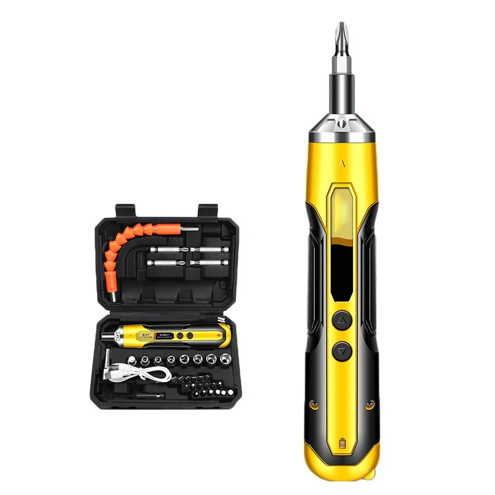 Household Cordless Screwdriver Magnetizer Drill Bit Electric Screwdriver Household Power Tool Forward And Reverse