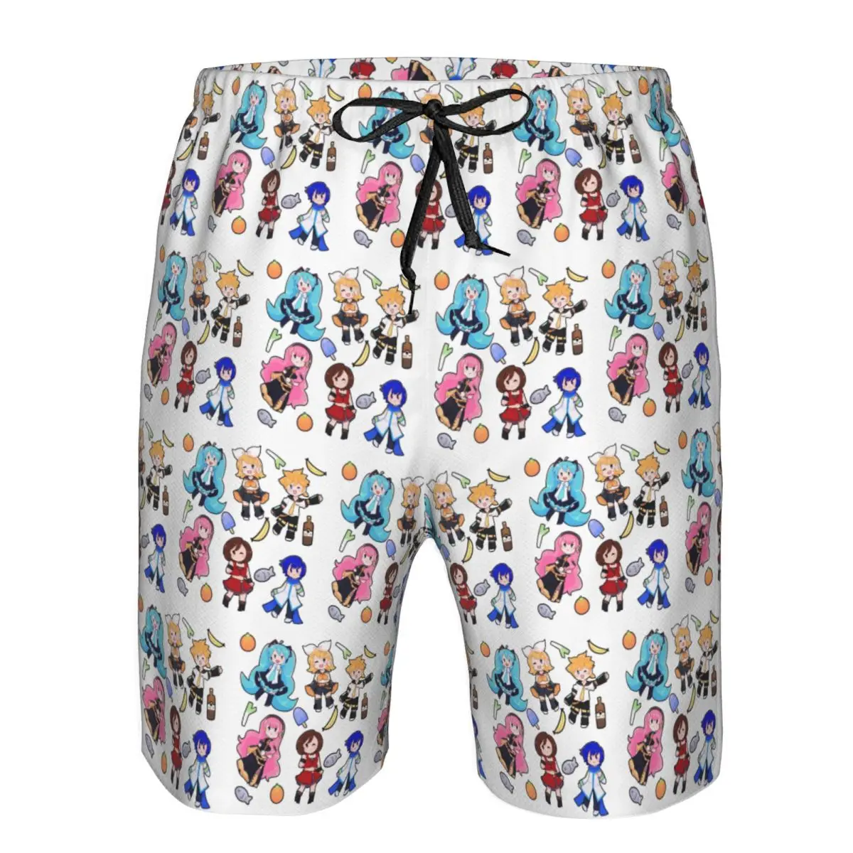 vocaloid-chibi-chaos-miku-trunks-beach-board-shorts-casual-quick-dry-swimming-summer-men-pants