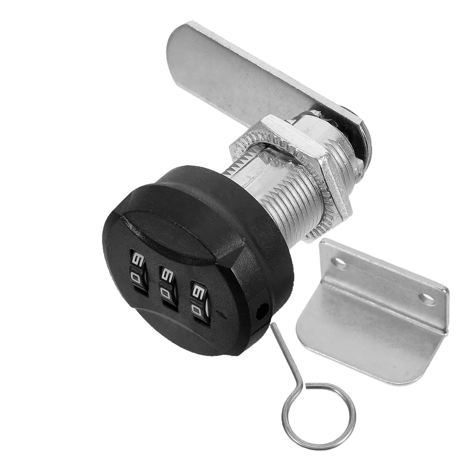 2Sets Heavy Duty Mechanical Password Lock Zinc Alloy Drawer Cabinet Lock for Office Home Security File Cabinet Dresser Toolbox