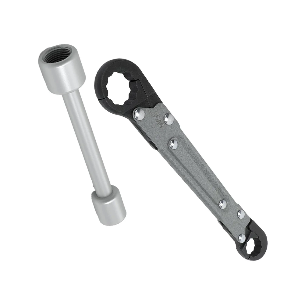 

For Confined Spaces Compression Wrench Angle Stop Wrench Plumbing Work Lightweight Construction Multi-functional Use