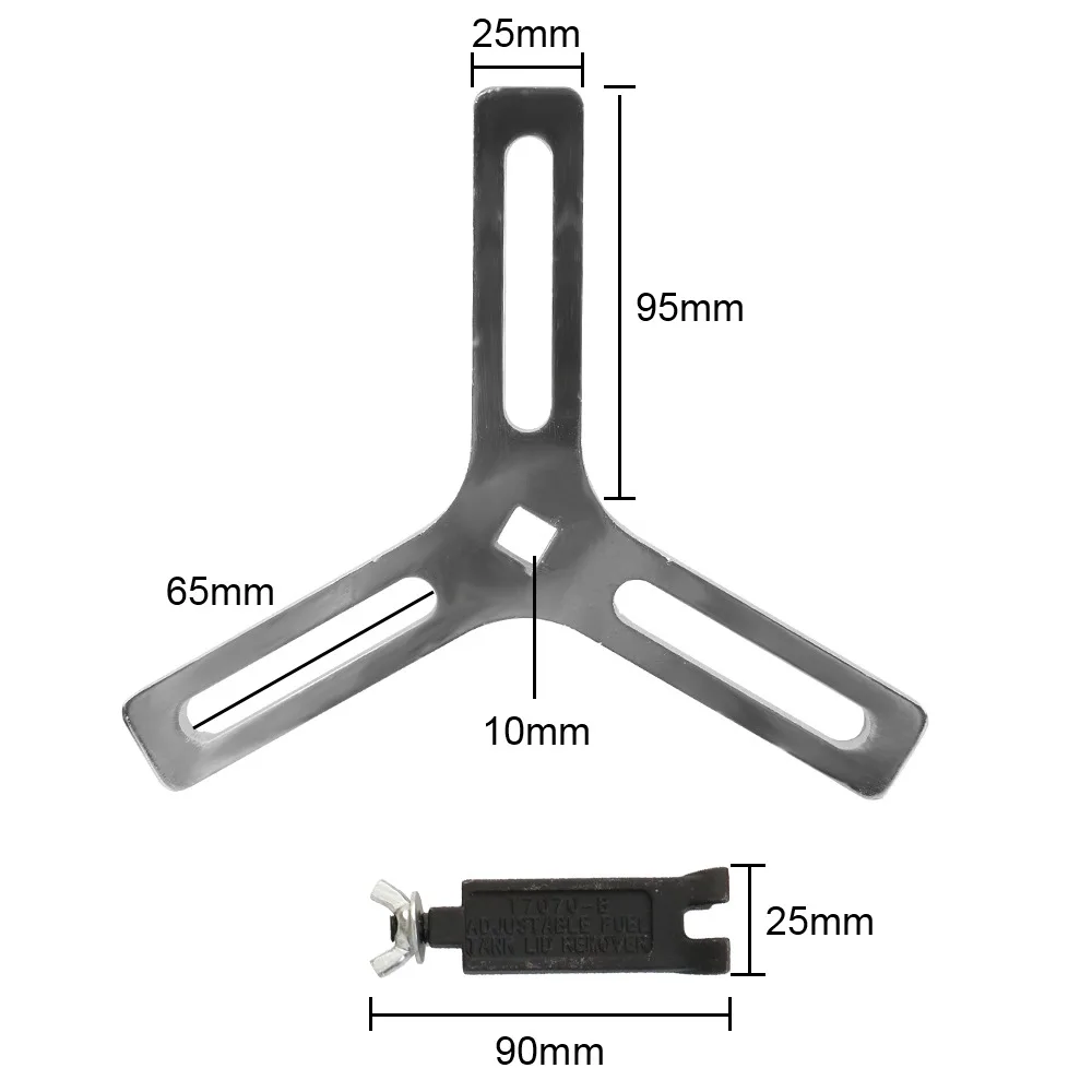 연료 탱크 펌프 커버 제거 스패너 렌치, 스트레이트 벤딩, 연료 탱크 펌프 분해 도구, 가솔린 펌프 렌치, 3 조