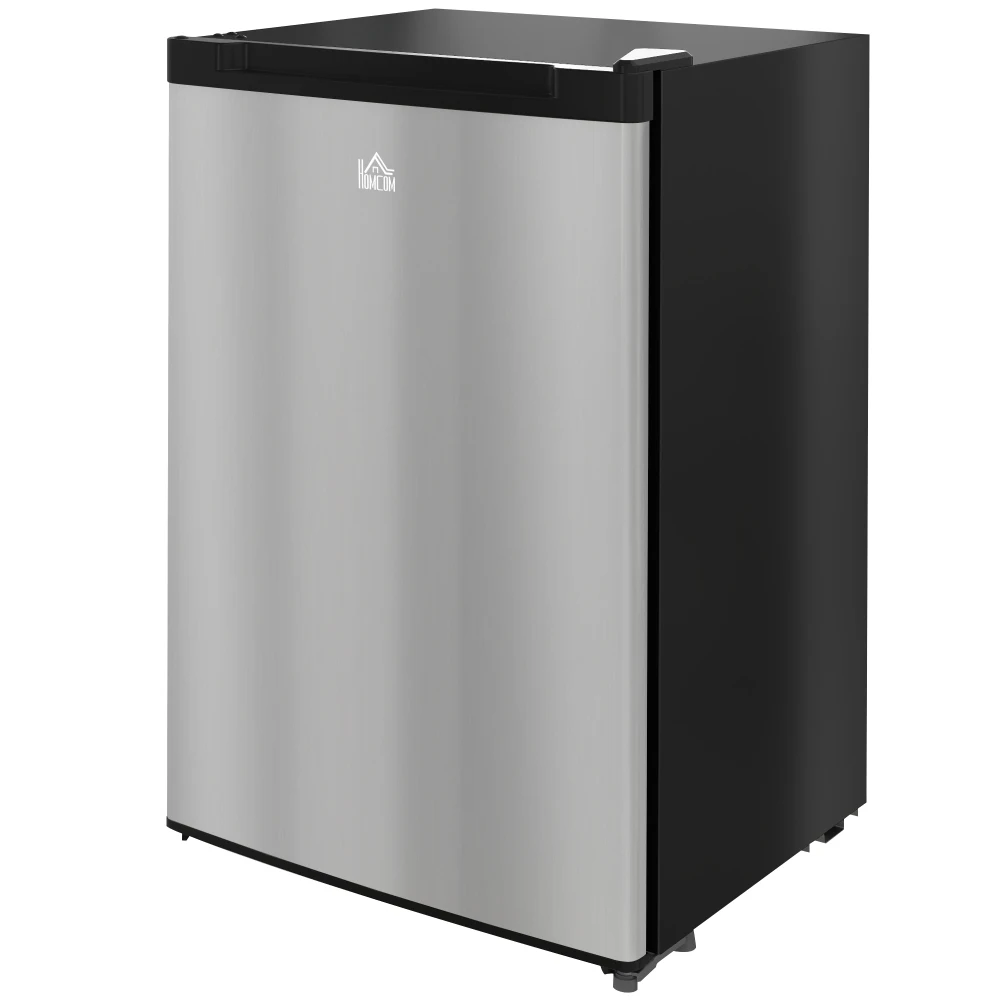 

Upright Freezer, 3.0 Cubic Feet Compact Mini Freezer with Reversible Single Door and Adjustable Thermostat, Small freezer for Home, Dorm, Apartment, Home Office, Silver